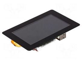 Accessories: display | 143.5x92x10.5mm | Colour: black | 85° | 5"