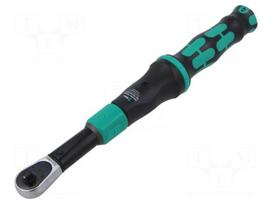 Wrench: torque | 299mm | 2.5÷25Nm | Holder: square | 1/4"