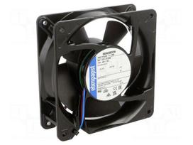 Fan: DC | 119x119x38mm | axial | 440m3/h | 73dBA | ball | 8400rpm