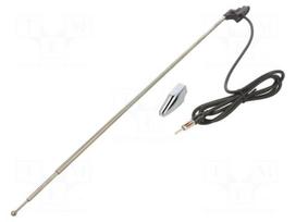 Antenna: automotive | telescopic | 1.24m | AM,FM | universal | 1.5m