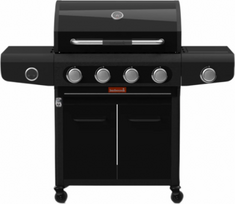 Barbecook Gas Barbecue Siesta 412 Graphite, 132 x 56 x 118 cm | BC-GAS-2073 BC-GAS-2073 | 5404035700846