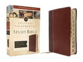Niv, Cultural Backgrounds Study Bible (Context Changes Everything), Leathersoft, Brown, Red Letter, Thumb Indexed: Bringing to Life the Ancient World of Scripture
