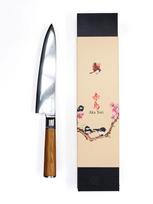 Aka Tori Damasko plieno šefo peilis 8" – Kyoto Olive