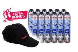 Rinkinys Montavimo putos INSOLA Montblanc 70 All Season, 870 ml. 12 vnt. + Insola kepurė dovanu