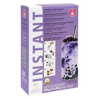 Paruoštas Burbulinės arbatos rinkinys su Taro skoniu 4 porcijoms, Boba Kit, O's Bubble, 4x60g