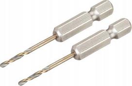 Dewalt Black&gold Hex 2 mm metalo grąžtai, 2 vnt.