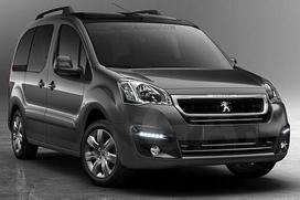 PEUGEOT Partner Tepee - CHROM GRILL grotelių apdaila