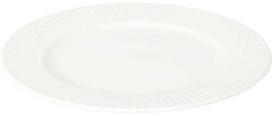 LSA Porcelianinė pietų lėkštė BONE RIBBED, baltos sp., 19 cm
