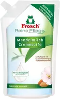Skystas rankų muilas FROSCH su migdolų pienu, 500 ml