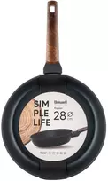 Keptuvė nepridegančia danga UNIWELL Juodas, 28 cm