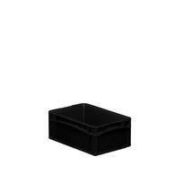 Daiktų laikymo dėžė Eurobox system 30x20xh12 cm, juoda, 5,1 l