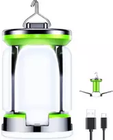 Blukar LED kempingo lempa su 7 apšvietimo režimais, 3600 mAh baterija, 60 LED, K9107