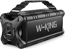 W-KING nešiojamas Bluetooth garsiakalbis 50 W, IPX6, stereofoninis garsas, NFC, D8