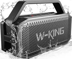 W-KING nešiojama Bluetooth kolonėlė 60 W, IPX6, 5200 mAh akumuliatorius, NFC, mikrofonas, modelis D9-1