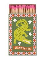 Paddywax - Tändstickor A Dopos Krokodil Rosa - 75 Tändstickor (9,6) - Apšvietimo priedas - Rožinė