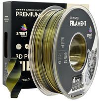 3D Plastikas – Filamentas PLA dual color black gold | 1.75 mm, 1 kg |  SPrint