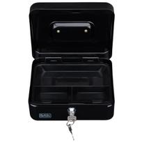 METALINĖ KASUTĖ PINIGAMS IR DOKUMENTAMS 20×8,5×16 CM BLACK + DECKER 2240053