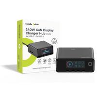 Mobile Origin 240W GaN Display Charger Hub PW39 – 4x USB-C + 2x USB-A