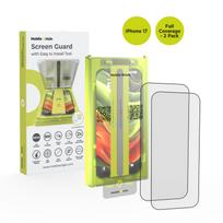 Mobile Origin Screen Guard with easy applicator, full coverage, 2 pack – iPhone 17