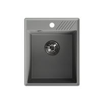 Granitinė virtuvinė plautuvė Laveo Hub SPH_V10Y, Volcano grey