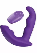 She.E.O Vibrating Anal Stimulator - Dual Motor, Remote, 10 Modes, Silicone