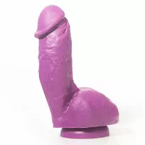 PINK ROOM PINK ROOM Elian Anatomical Model Purple 17.5 cm with Suction Base