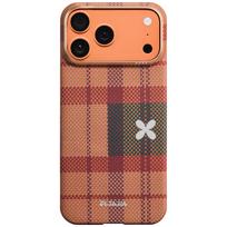 PITAKA Flora in Grid Edge case for iPhone 17 Pro Max cloud dusk
