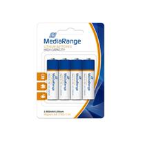 MediaRange MIGNON AA LITHIUM BATTERY 1.5V/4PCS MRBAT154