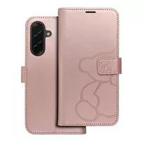 OEM MEZZO teddy bear book-style phone case for Samsung Galaxy A36 5G (A366) pink (teddy bear)