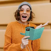 OEM MEZZO mandala book-style phone case for Samsung Galaxy A13 5G (A136) | A04s (A047) green