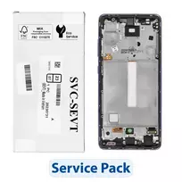 SAMSUNG ServicePack LCD Display A52S 5G A528B GH82-26861C Purple