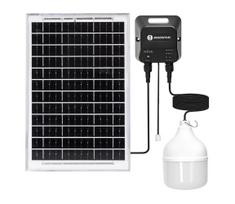 Aigostar - LED saulės liustra LED/70W/12V 6000 mAh 6500K skersmuo 12 cm