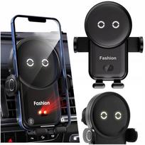 Automobilinis telefono laikiklis su belaidžiu įkrovimu (IQ / Qi)
