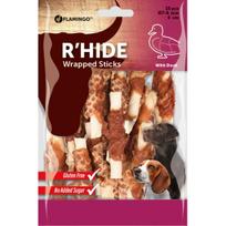 Flamingo R'hide Sticks Duck - šunų skanėstai, mini lazdos su antiena