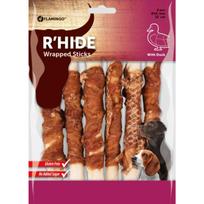 Flamingo R'hide Sticks Duck - šunų skanėstai, mažos lazdeles apvyniotos antiena