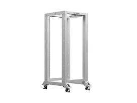 ATVIROS SPINTOS 19" 27U 600X800 PILKA LANBERG