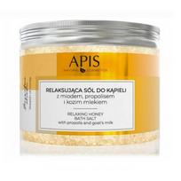 Vonios druska su medumi ir ožkų pienu Apis Relax Honey Bath Salt, 650 g