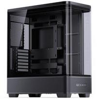 Jonsbo TK-5 PC Case, Mid Tower, ATX, Tempered Glass – black