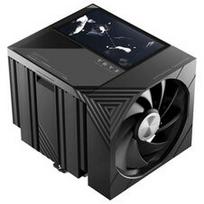 TRYX TURRIS T620 CPU Air Cooler, Dual-Tower, with 5-Inch Display – 120mm, Black