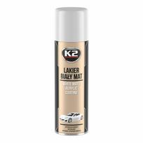 K2 AKRILINIS LAKAS BALTAS MATINIS 500ML