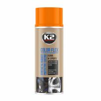 K2 GUMA PURŠKIAMA COLOR FLEX – ORANŽINĖ 400ML
