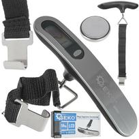 GEKO PAKABINAMOS BAGAŽO SVARSTYKLĖS TURISTINĖS LCD 50kg