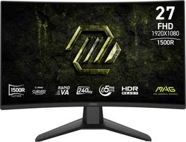 LCD Monitor|MSI|27 „|1920 x 1080 pixels|Full HD|Native aspect ratio 16:9|Curved|MAG274CFX24