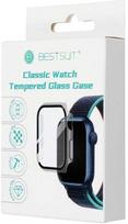 „Bestsuit“ dėklas su hibridiniu stiklu, skirtas „Apple Watch Ultra/Ultra 2“, 49 mm – skaidrus