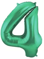 Folat Bv Žali skaičių balionai, 86 cm