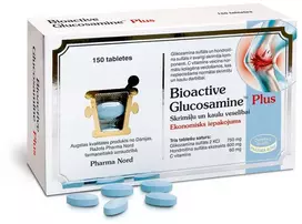 Pharma Nord Bioaktyvios gliukozamino plius tabletės N150