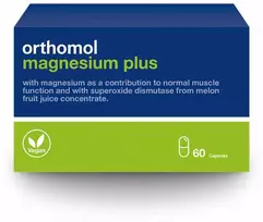 Orthomol Magnio ir pliuso kapsulės N60