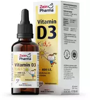 ZEINPHARMA Vitaminas D3 vaikams 400 TV lašai 10 ml