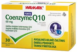 WALMARK koenzimas Q10 Forte 60 mg kapsulės N30