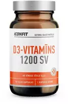 Iconfit d3 vitaminas 1200 SV kapsulė N90